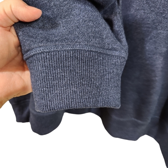 Izod Blue 1/4 Zip Sweater/ Sweatshirt Sz 2XL - Picture 6 of 9